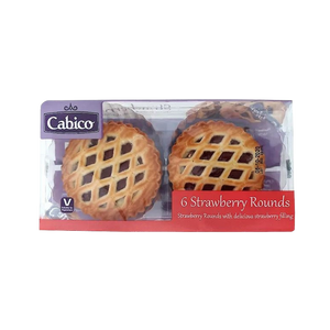 Cabico 6 Strawberry Rounds x 1