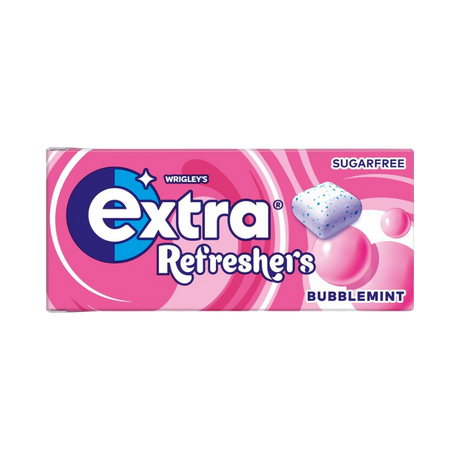 Wrigley's Extra Refreshers Chewing Gum Bubblemint 16 x 7 Pieces