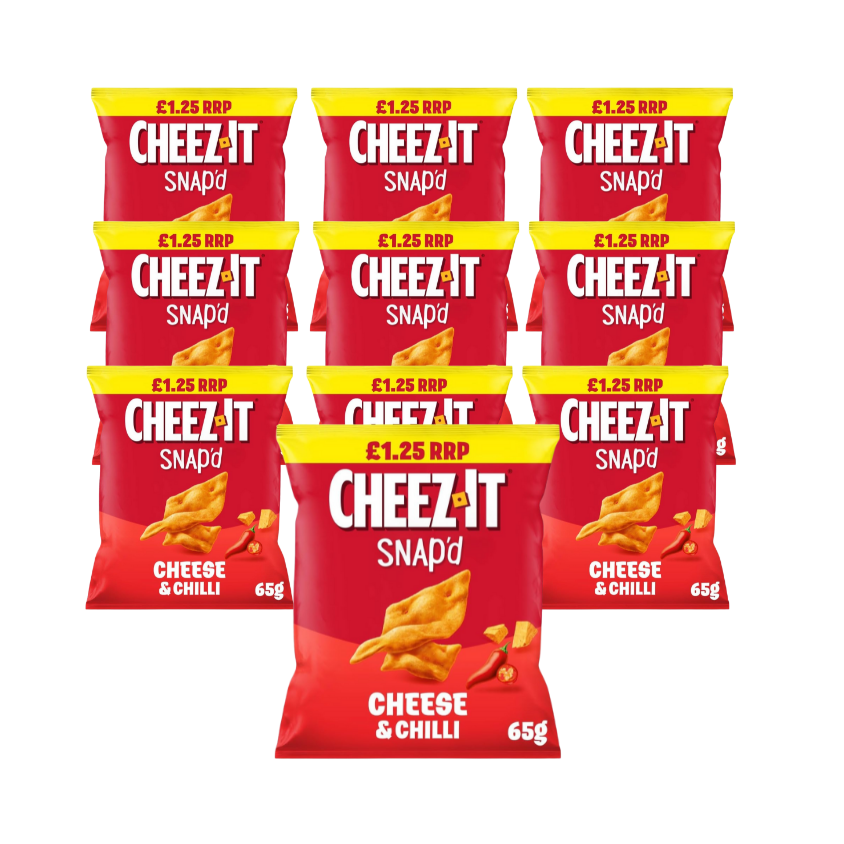 Cheez It Cheese & Chilli Crackers 16 x 65g