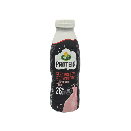 Arla Protein Strawberry Milk Shake 482ml (Pack of 8)