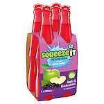 Product image of Squeeze It Still Juice Drink Apple & Blackcurrant 4 x 200ml by SQUEEZE IT