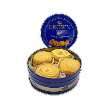 Product image of Crown Biscuits Butter Cookies Selection 140g by Crown
