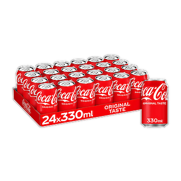 Product image of Coca-Cola Original Taste 330ml x 24 by Coca Cola