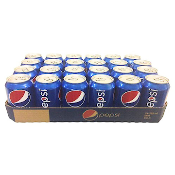 Product image of Pepsi Regular - Wholesale Multipack Cans (24 x 330ml) | Classic Cola Soft Drink by Pepsi