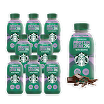 Product image of Starbucks Chocolate Mocha Flavour Protein Drink with Coffee 330ml (Pack of 8) by Starbucks