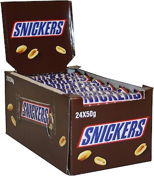 Product image of Snickers Chocolate Bars 24 x 50g by Snickers