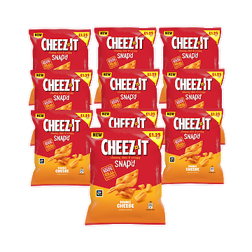 Product image of Cheez It Double Cheese Crackers 16 x 65g by Cheeze It