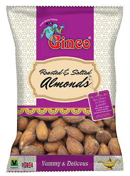 Product image of Almonds (Roasted & Salted) by Ginco