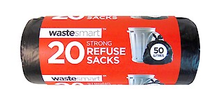 Product image of Strong Refuse Sacks 20pk by Waist Smart