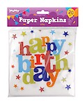 Product image of Birthday Napkins 20pk by Jaunty Partyware