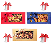 Product image of Roasted and salted mix nuts 450g random colour gift box by C&R Snacking