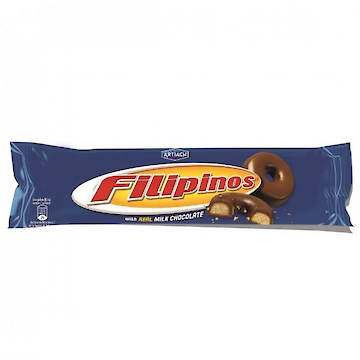 Product image of Filipinos biscuits in milk chocolate by Artiach