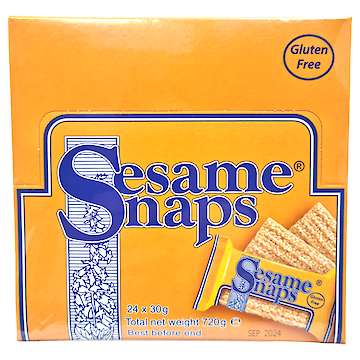 Product image of Sesame snaps 24 x 30g by Anglo-Dal